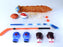Game On! Super Action Stuff Set B - Cats with Knives Action Figure Accessory Set