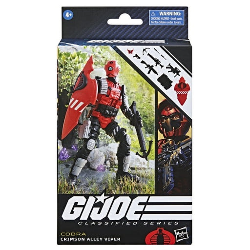 G.I. Joe Classified Series Cobra Crimson Alley Viper 6-Inch Action Figure