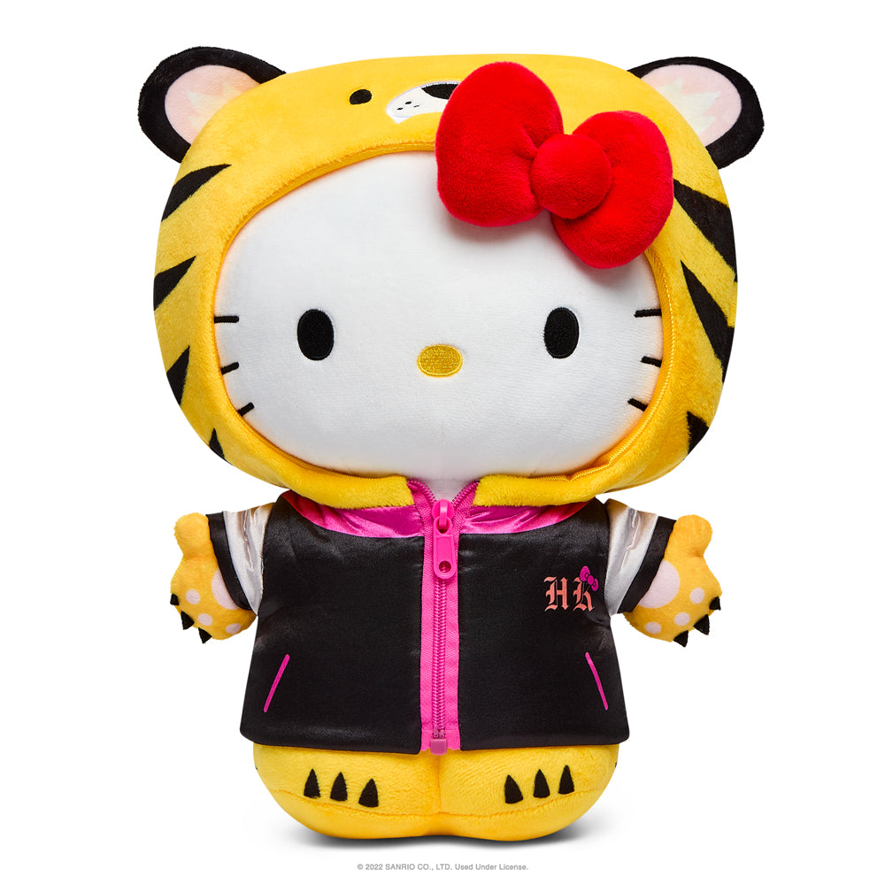 Hello Kitty Tiger 13-Inch Interactive Plush - Black & Cream