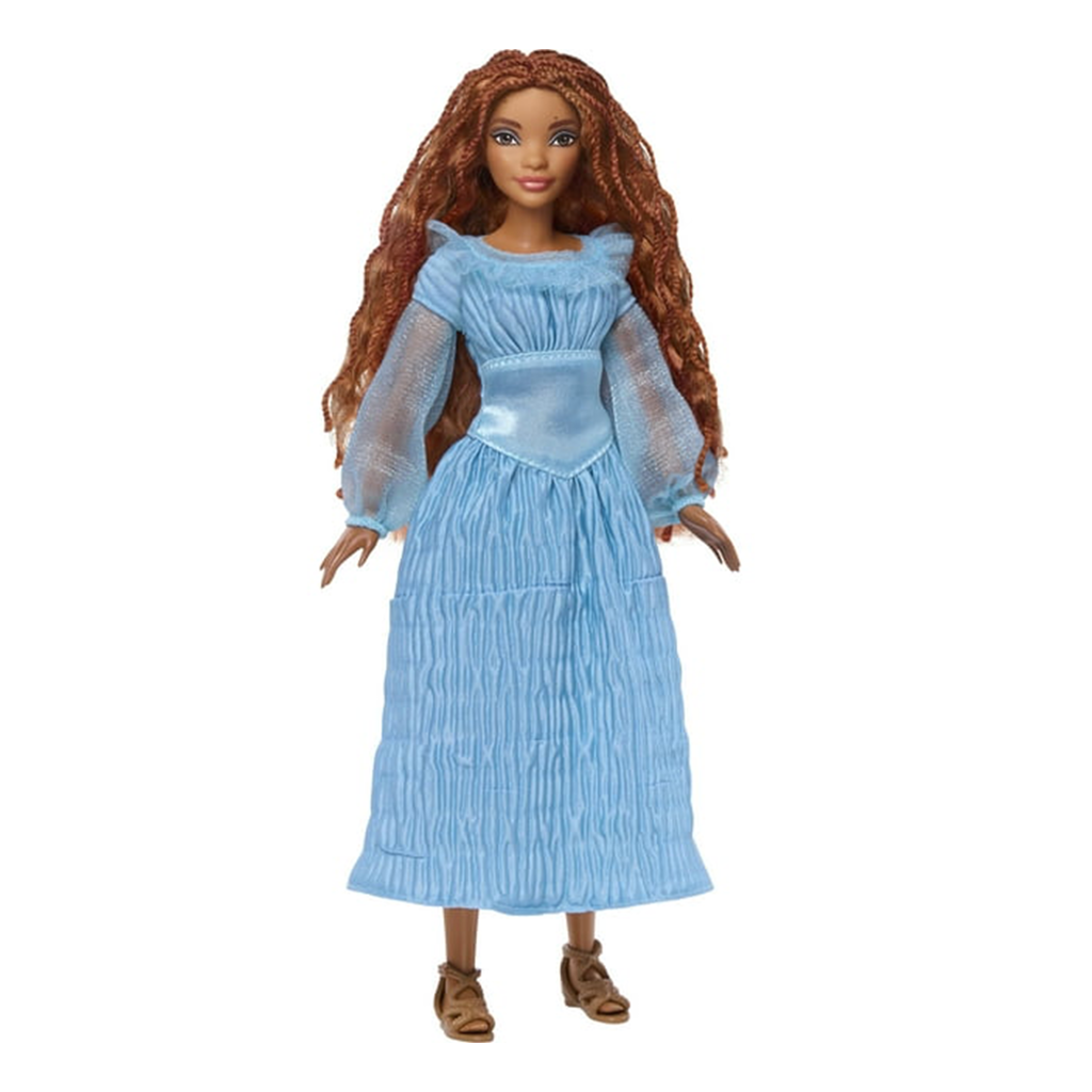ariel movie blue dress Amazon.com: Mattel Disney The Little Mermaid Ariel Fashion Doll on Land  Wearing Signature Blue Dress, Inspired by the Movie : Toys & Games