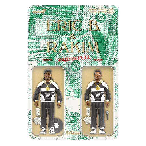 Eric B. & Rakim Re-Action Paid In Full 3 3/4-Inch Figure 2-Pack
