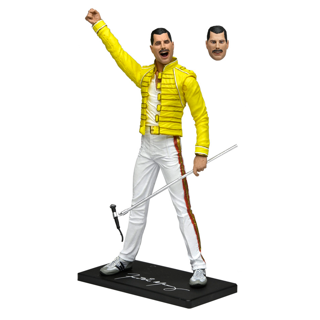 Freddie Mercury (Yellow Jacket) 7-Inch Scale Action Figure — Chubzzy Wubzzy  Toys & Collectibles