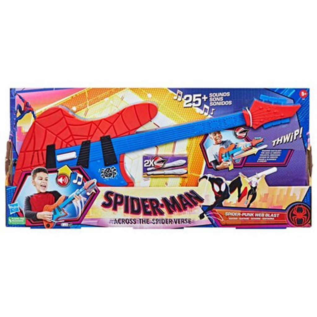 Spider-Man Across The Spider-Verse Spider-Punk Web Blast Toy Spider-Man Across The Spider-Verse Spider-Punk Web Blast Toy