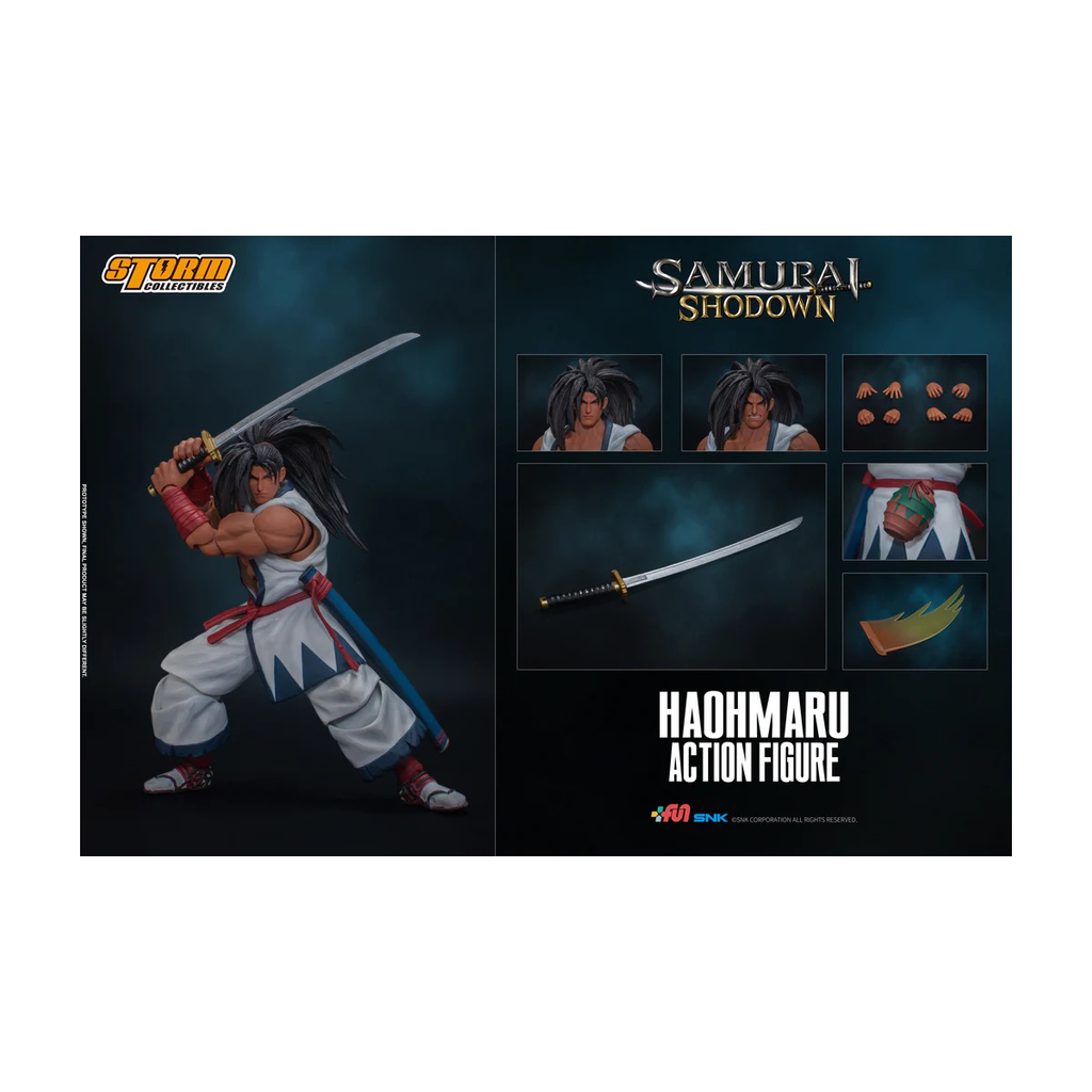Samurai Shodown Haohmaru 1/12 Scale Action Figure — Chubzzy Wubzzy