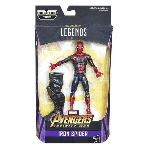 Marvel Legends Avengers Infinity War Iron Spider 6-Inch Action Figure (Thanos BAF)