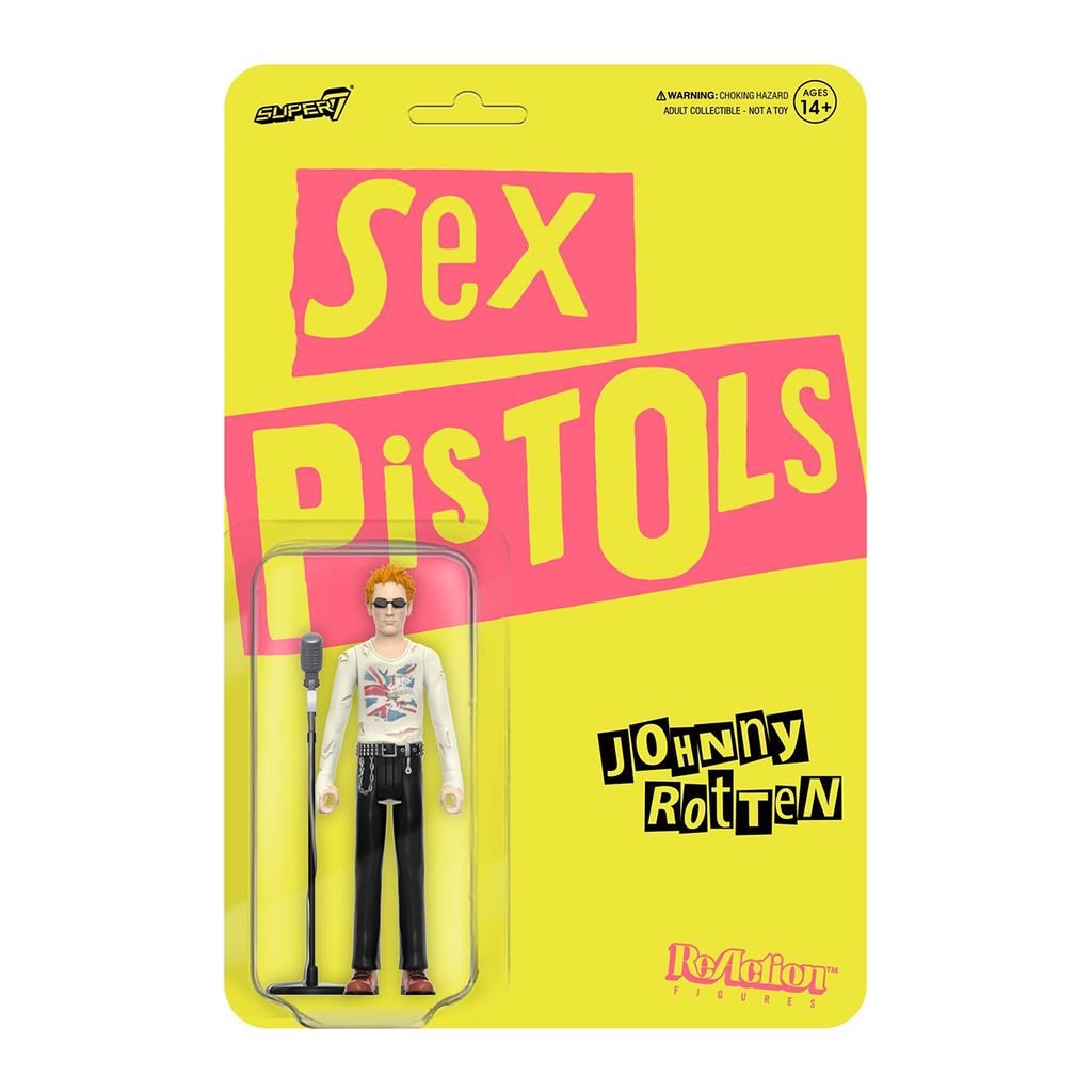 Sex Pistols ReAction Johnny Rotten Figure — Chubzzy Wubzzy Toys Sex Pistols ReAction Johnny Rotten Figure — Chubzzy Wubzzy Toys