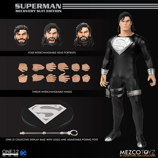One:12 Collective Superman: Recovery Suit Edition Figure Box