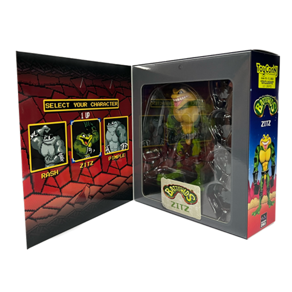 Battletoads Zitz ToyConNJ Exclusive 6-Inch Scale Action Figure Battletoads Zitz ToyConNJ Exclusive 6-Inch Scale Action Figure