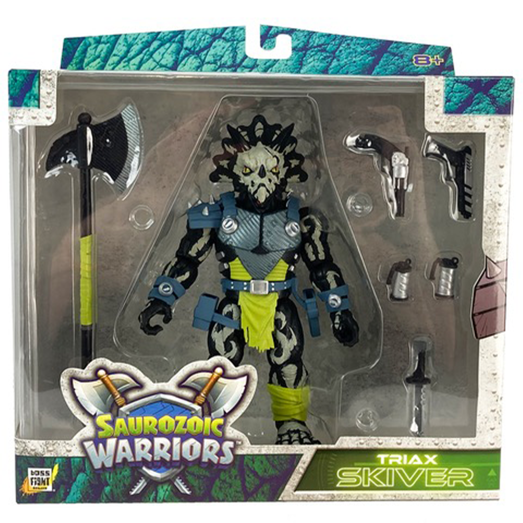 Saurozoic Warriors - Triax Skiver (Night Lands Deco) 6-Inch Scale
