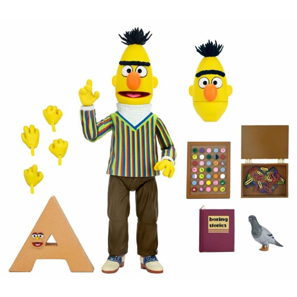 Sesame Street Ultimate Bert 7-Scale Action Figure — Chubzzy Wubzzy