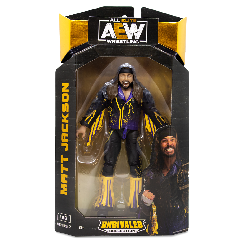 AEW Series 3 Unrivaled Matt Jackson Action Figure — Chubzzy Wubzzy