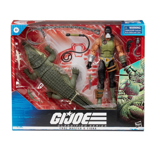 G.I. Joe Classified Series Croc Master and Fiona 6-Inch Action Figures