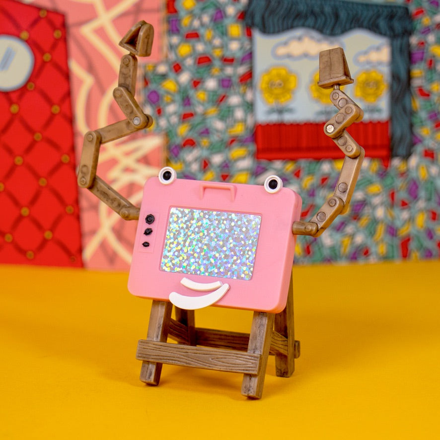 Pee-wee's Playhouse ReAction Magic Screen Figure — Chubzzy Wubzzy