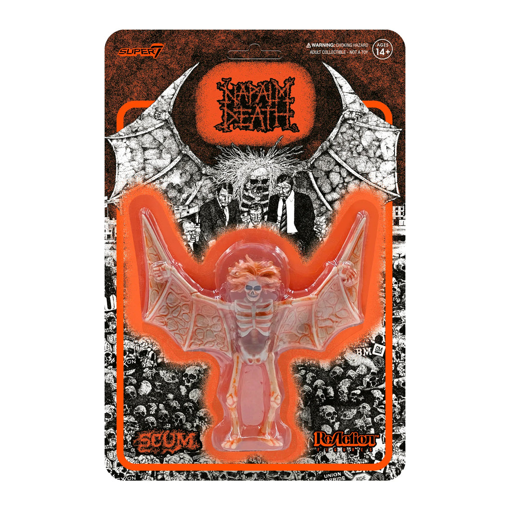 Napalm Death ReAction Figure Scum Demon (Orange) — Chubzzy Wubzzy 