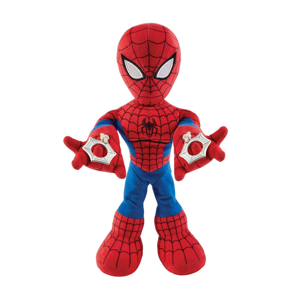 Marvel City Swinging Spider-Man Plush — Chubzzy Wubzzy Toys