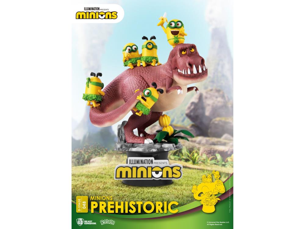 Beast Kingdom Minions Prehistoric D-Stage Statue - 6-Inch Collectible Figure From Despicable Me - View #8