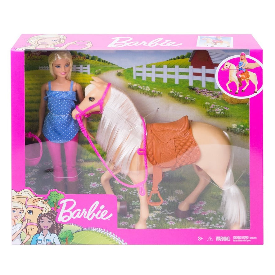 Barbie horse clearance set