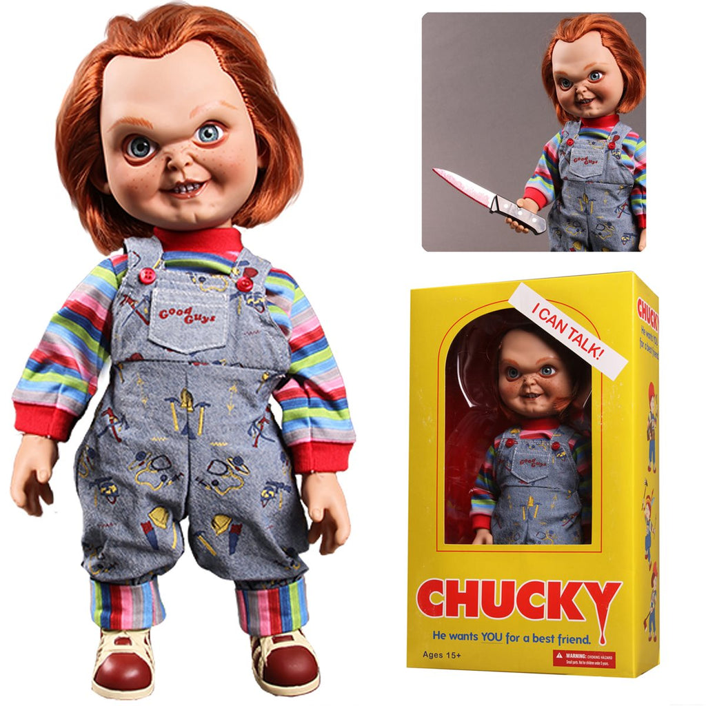 Boneco Falante Chucky Mega Scale com 38 cm de Altura (Brinquedo Boneco Falante Chucky Mega Scale com 38 cm de Altura (Brinquedo
