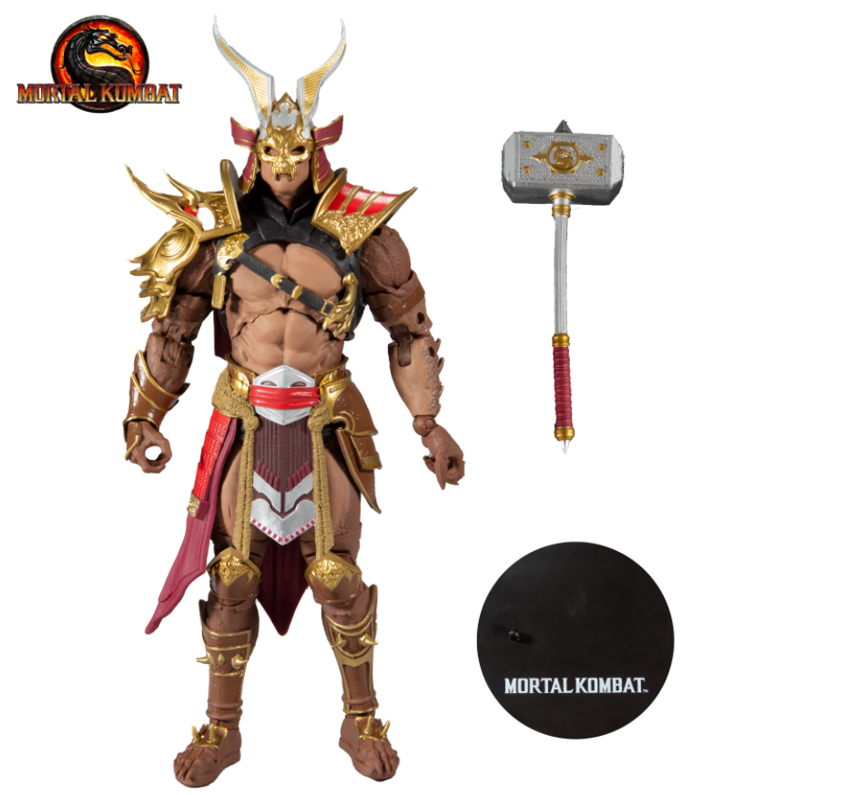 Mortal Kombat Series 7 Shao Kahn Platinum Kahn 7-Inch Action