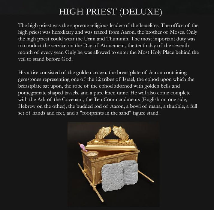 Biblical Adventures The High Priest with Ark of Covenant Deluxe 1/12 Scale Figure
