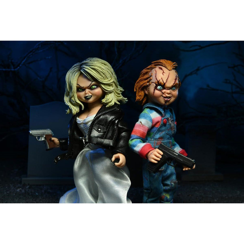 Bride of Chucky: Chucky & Tiffany 8-Inch Scale Clothed Figure 2-Pack —  Chubzzy Wubzzy Toys & Collectibles