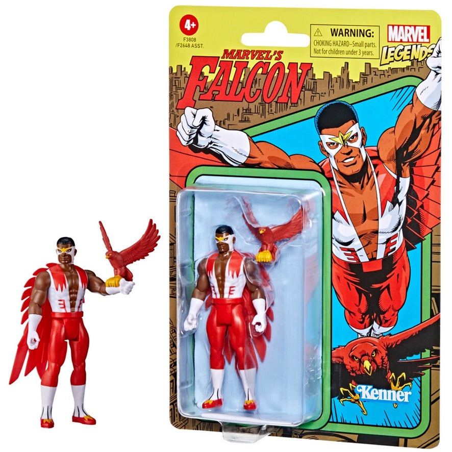 Marvel Legends Retro 375 Collection Marvel's Falcon 3 3/4-Inch