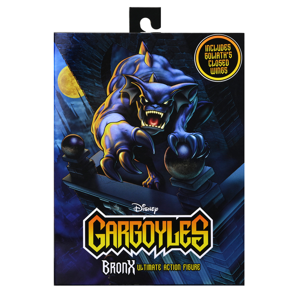 ⭕️未開封⭕️ 檄 & HUNTING DAYS GARGOYLE Gargoyles 7-Inch Scale Ultimate Bronx (with Goliath Closed Wings