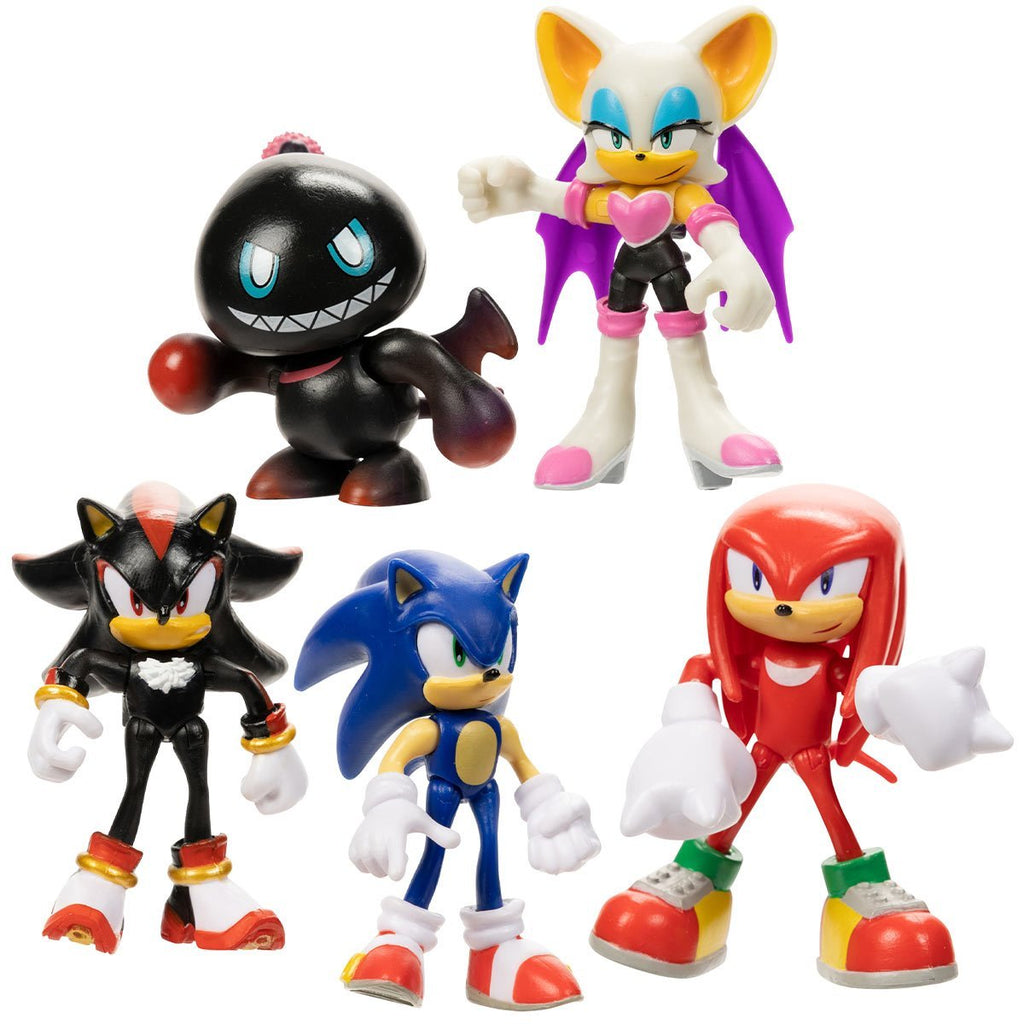 Sonic The Hedgehog Prime Collectible Figures Knuckles, Sonic Metal