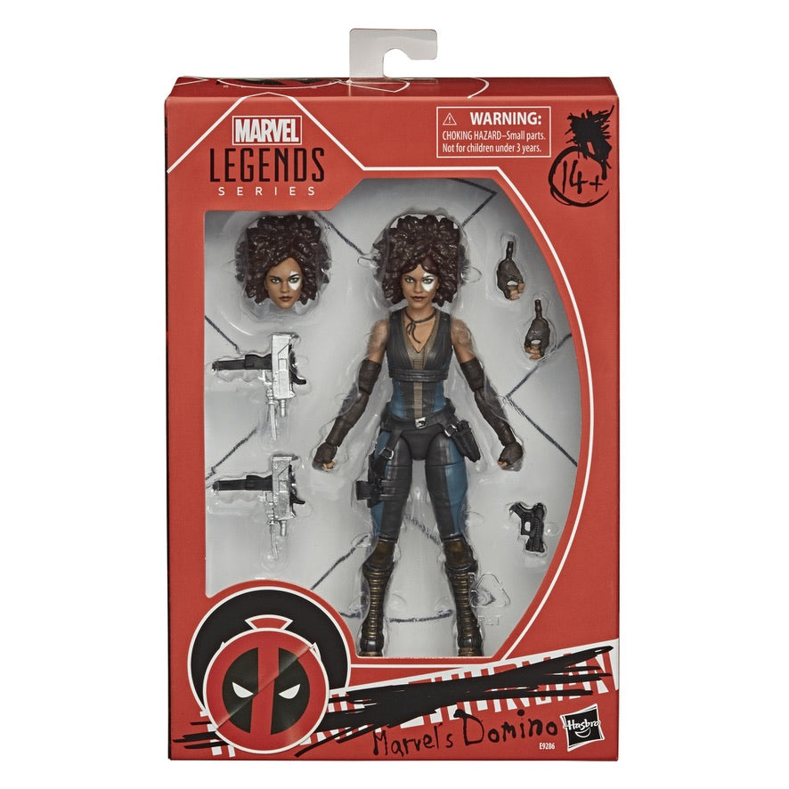 X-Men Marvel Legends Domino 6-Inch Action Figure — Chubzzy Wubzzy