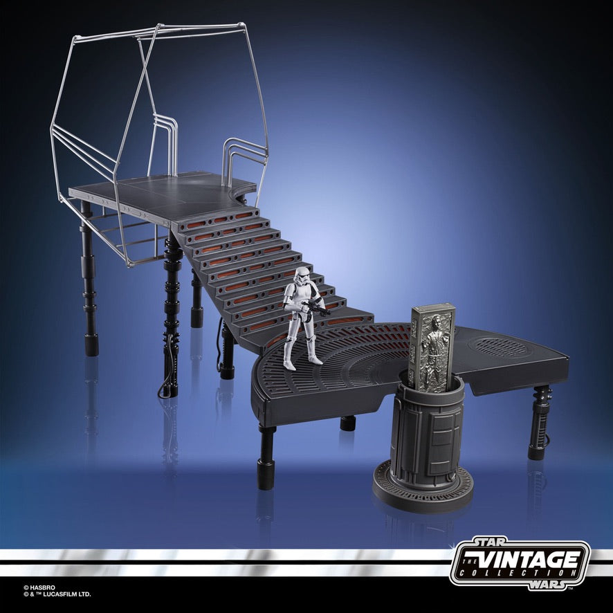 Star Wars The Vintage Collection Carbon-Freezing Chamber Playset with  Stormtrooper Action Figure