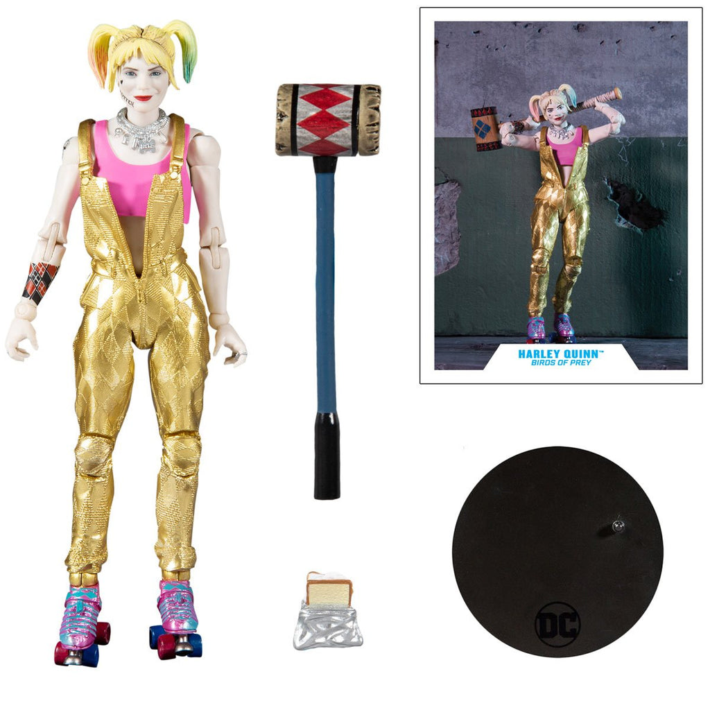 Harley Quinn Action Figure Shfiguarts Model Collectible 3 Heads Dc