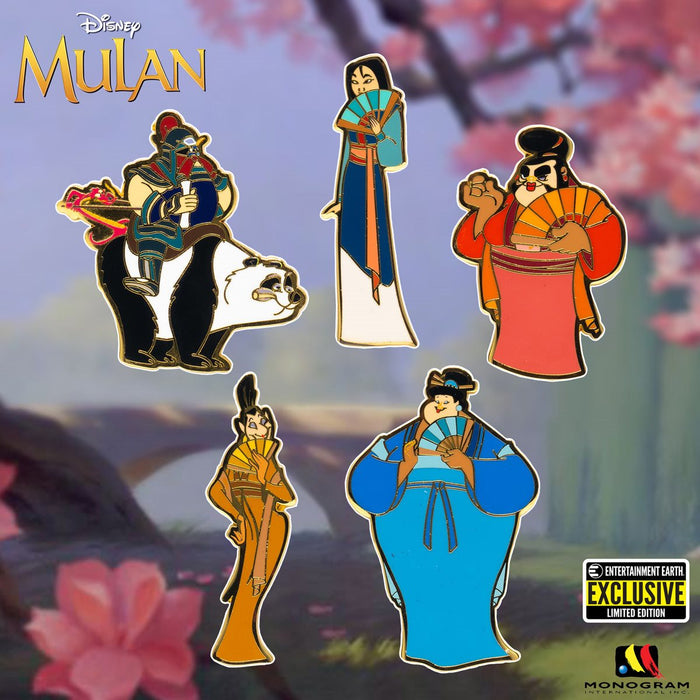 Mulan Enamel Pin 5-Pack - EE Exclusive