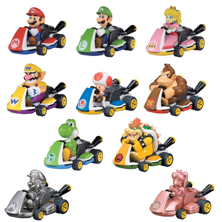Nintendo Super Mario Kart Pull-Back Racers — Chubzzy Wubzzy Toys