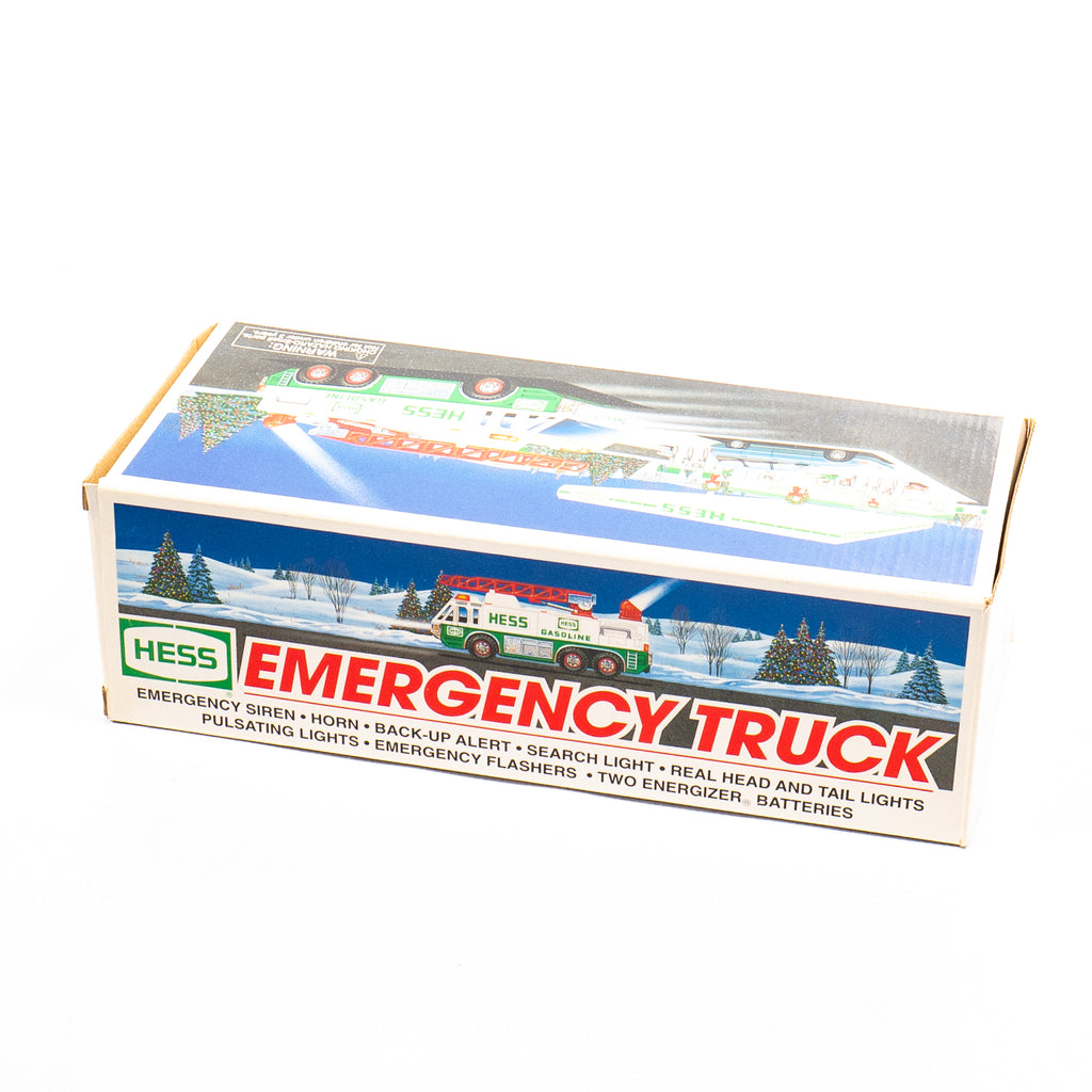 Hess emergency truck 1996 deals