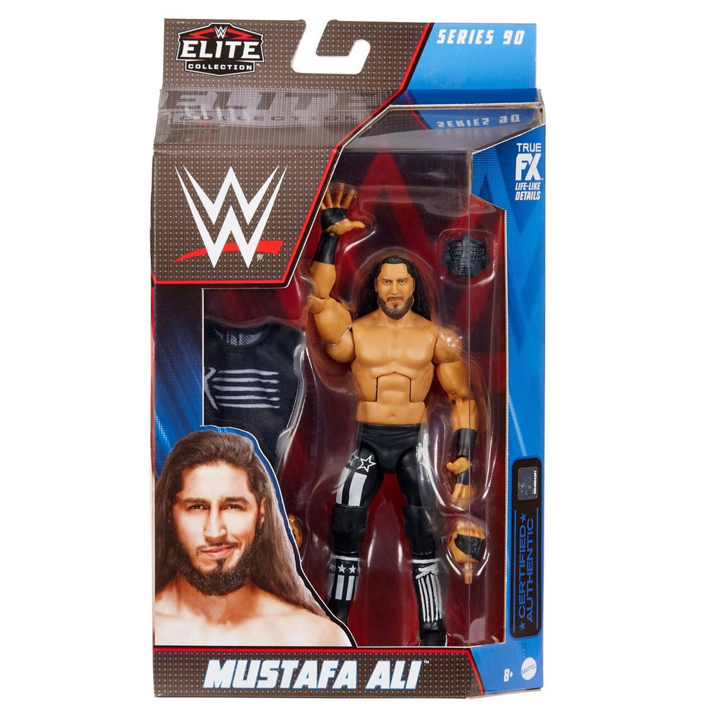 WWE Elite Collection Series 90 Mustafa Ali Action Figure — Chubzzy