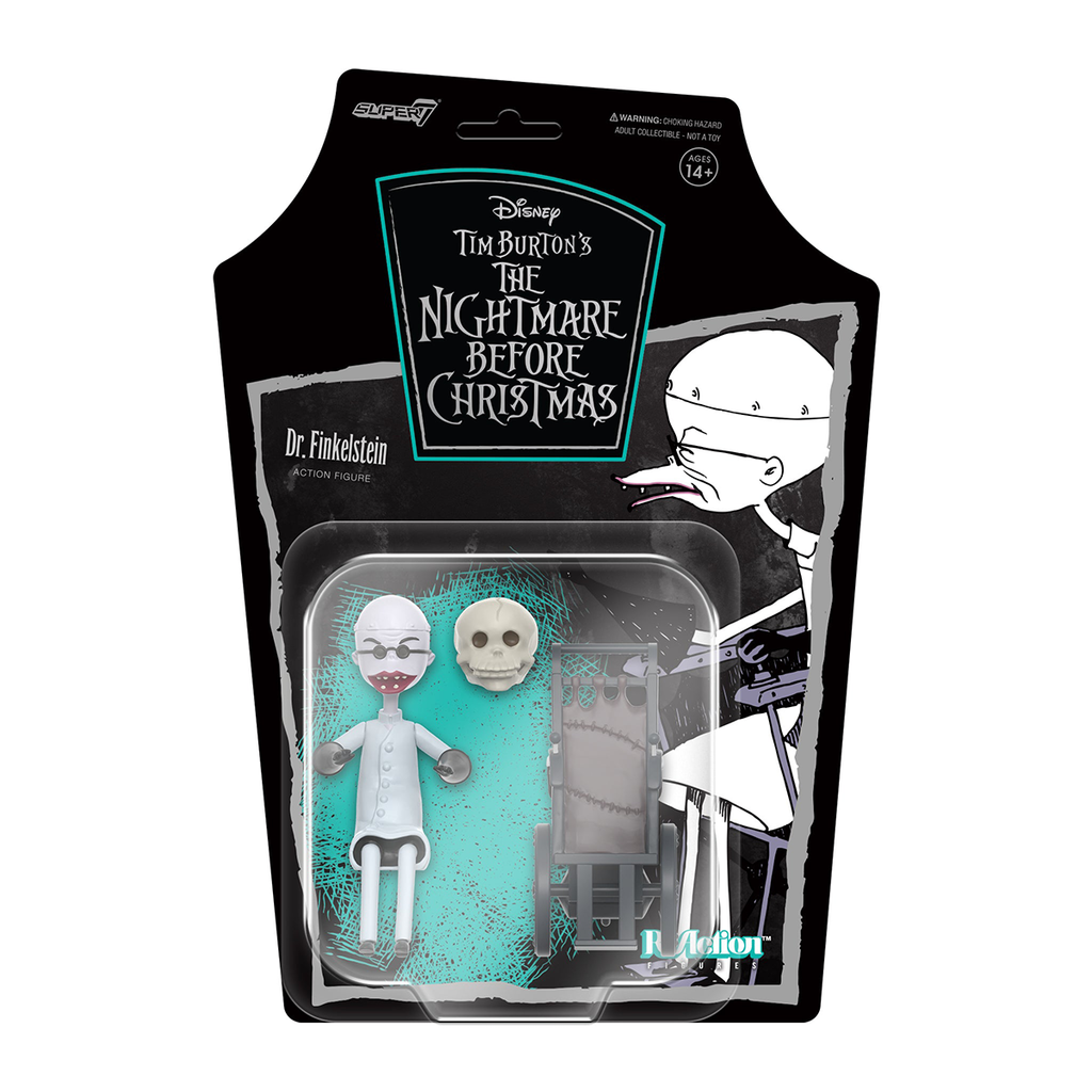 Evil Scientist Dr. Finkelstein フィギュア Tim Burton's The Nightmare Before Christmas Wave 2 Dr. Finkelstein