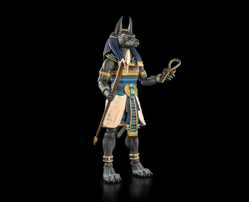 Figura Obscura: Anubis, Gods of Ancient Egypt (Black and Blue) Action Figure