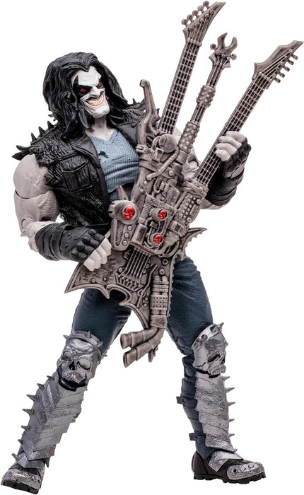 DC Multiverse (Justice League of America) Lobo & Spacehog 7-Inch Scale Action Figure with Vehicle Gold Label Exclusive