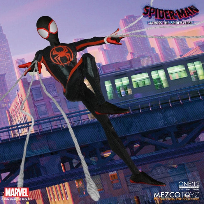 Mezco One:12 Collective Spider-Man: Across the Spider-Verse Miles Morales Action Figure