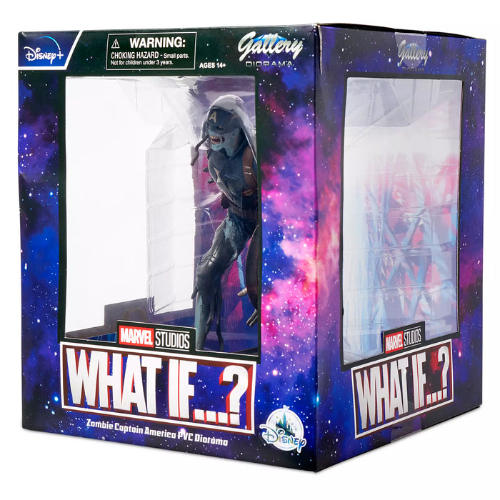 Marvel Studios "What If...? Captain America PVC Gallery Diorama