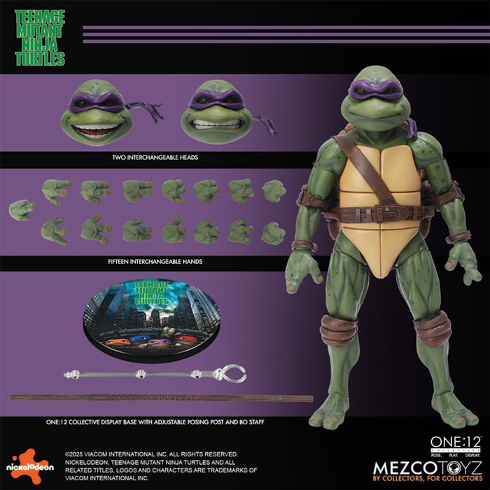 Mezco One:12 Collective Teenage Mutant Ninja Turtles (1990) Boxed Set