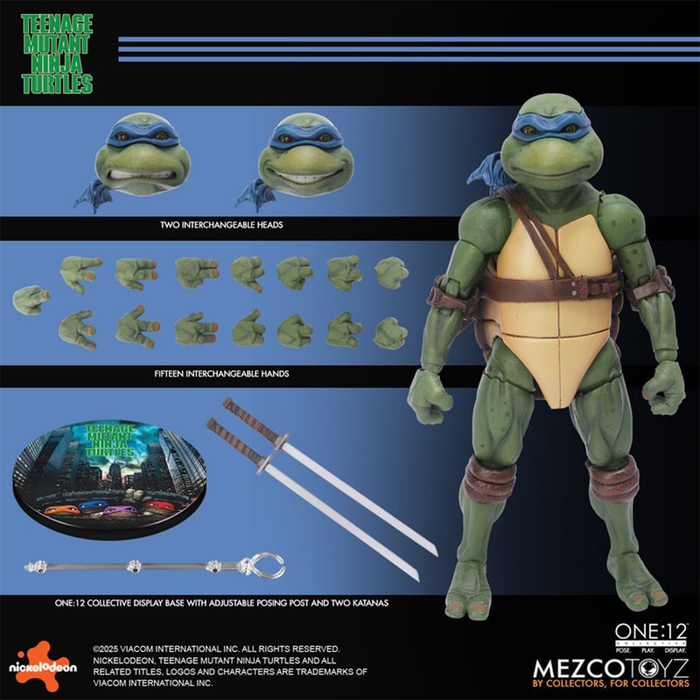 Mezco One:12 Collective Teenage Mutant Ninja Turtles (1990) Boxed Set