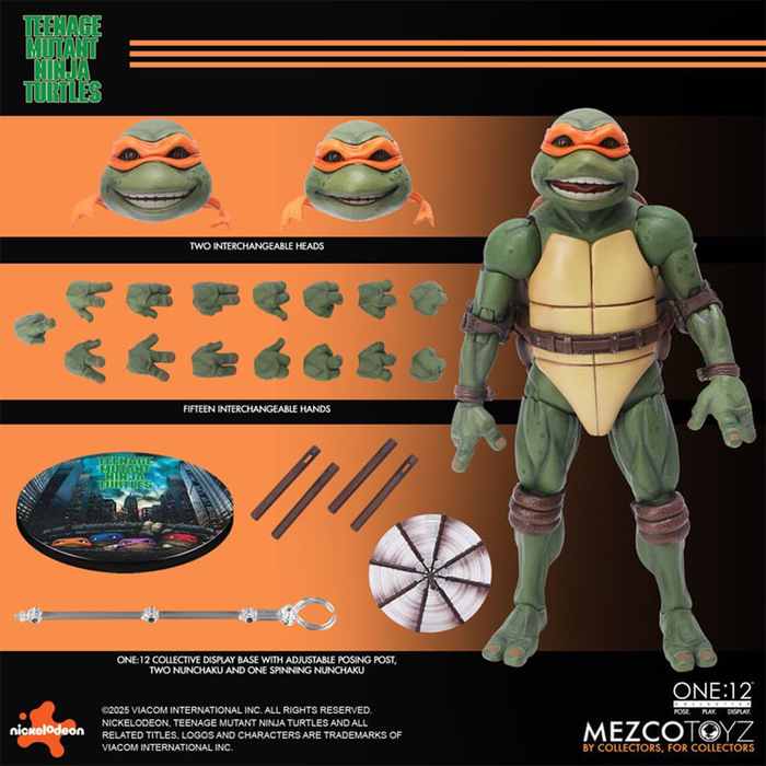 Mezco One:12 Collective Teenage Mutant Ninja Turtles (1990) Boxed Set