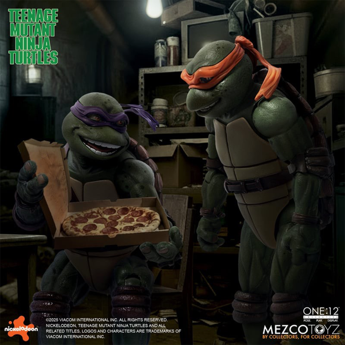 Mezco One:12 Collective Teenage Mutant Ninja Turtles (1990) Boxed Set