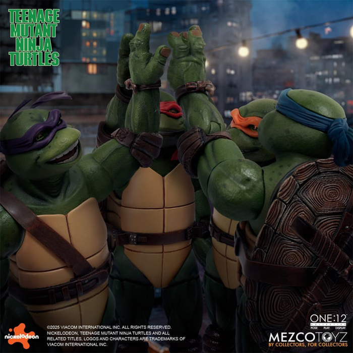 Mezco One:12 Collective Teenage Mutant Ninja Turtles (1990) Boxed Set