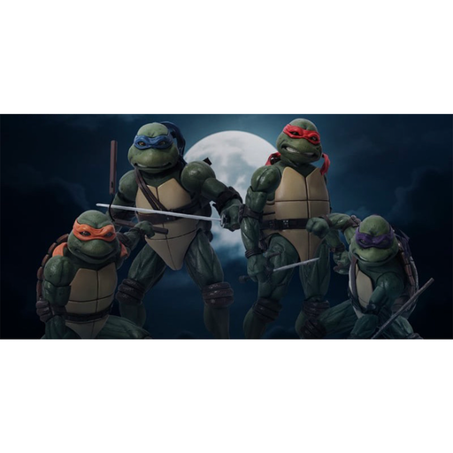 Mezco One:12 Collective Teenage Mutant Ninja Turtles (1990) Boxed Set