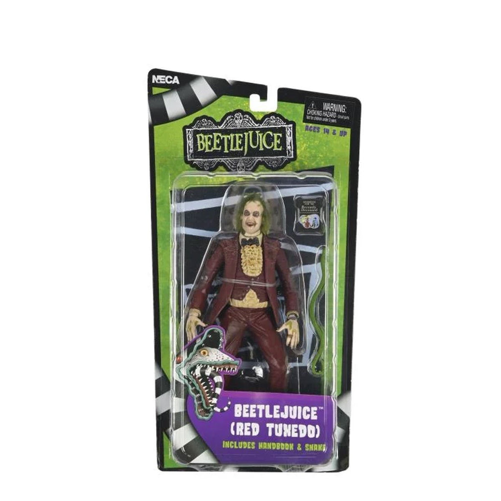 Beetlejuice 1988 figurine Beetlejuice Red Tuxedo 18 cm - NECA