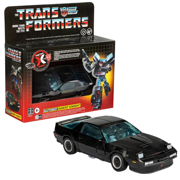 Transformers x Knight Rider Collaborative Autobot Agent Knight Action Figure