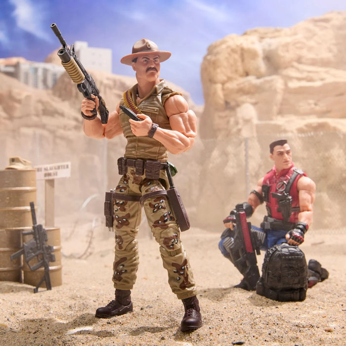 G.I. Joe Classified Series #173 Sgt Slaughter & Felix Mercer Stratton 6-Inch Action Figure 2-Pack