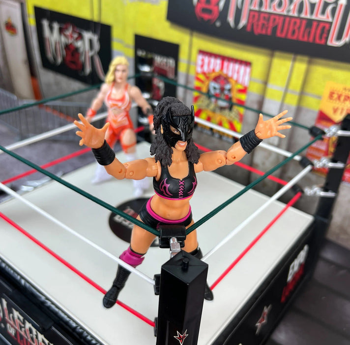 Legends of Lucha Libre Premium Collector Lady Maravilla Action Figure